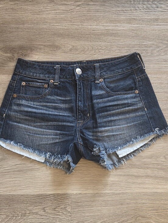 American Eagle Outfitters Pants - American Eagle Outfitters Dark Blue Jean Shorts